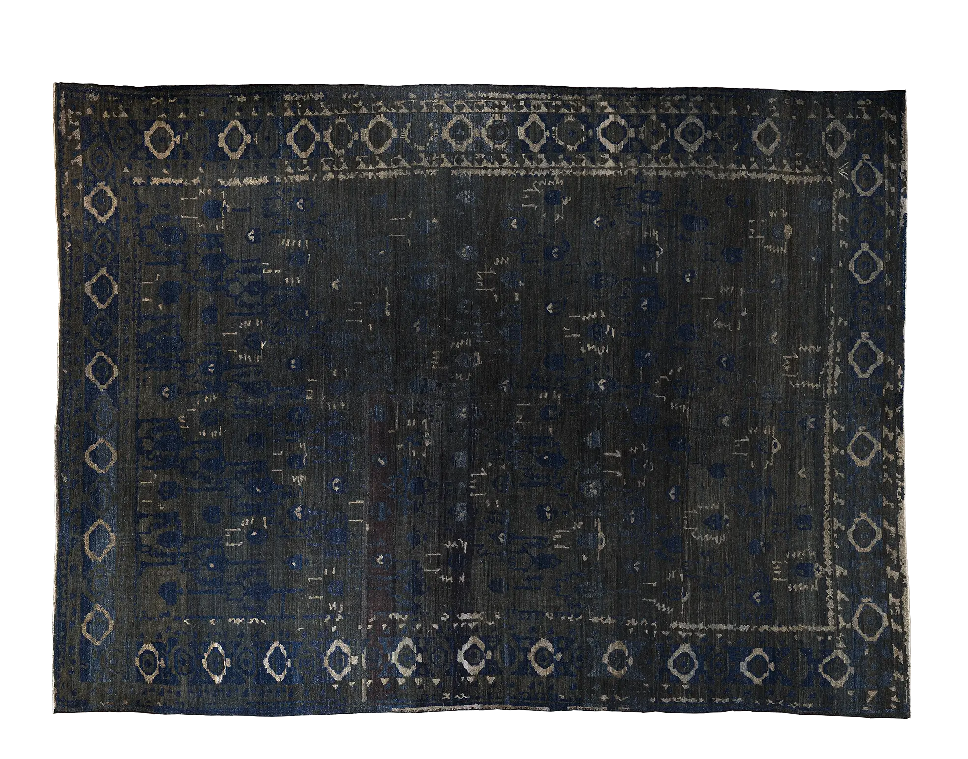 Thumbnail 10 for Persian Oushak Transitional Rug 88034