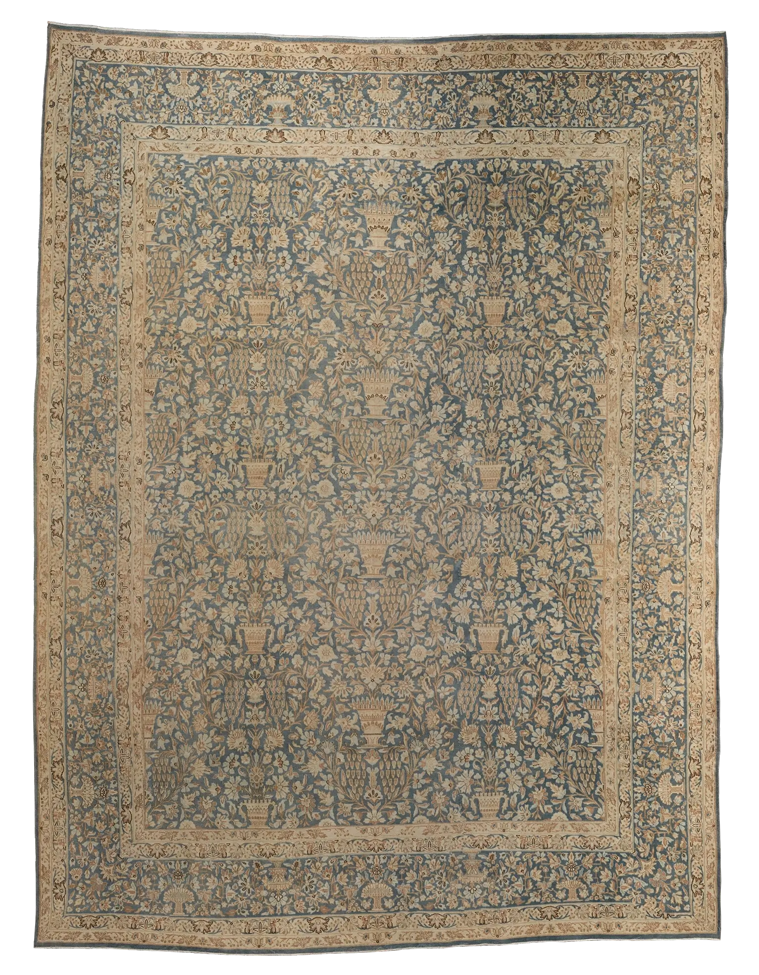 Thumbnail 2 for Antique Persian Kerman Traditional Rug 97745