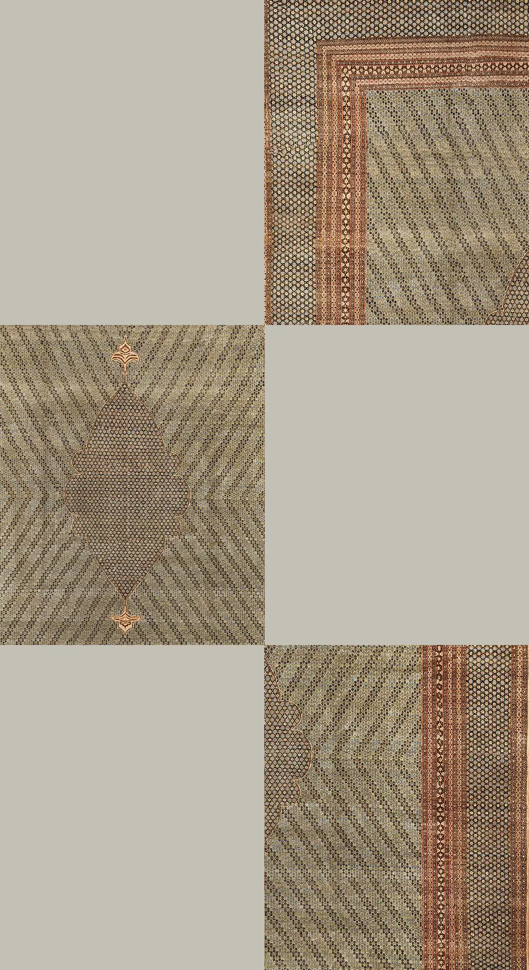 Thumbnail 6 for Persian Heriz Traditional Rug 97168