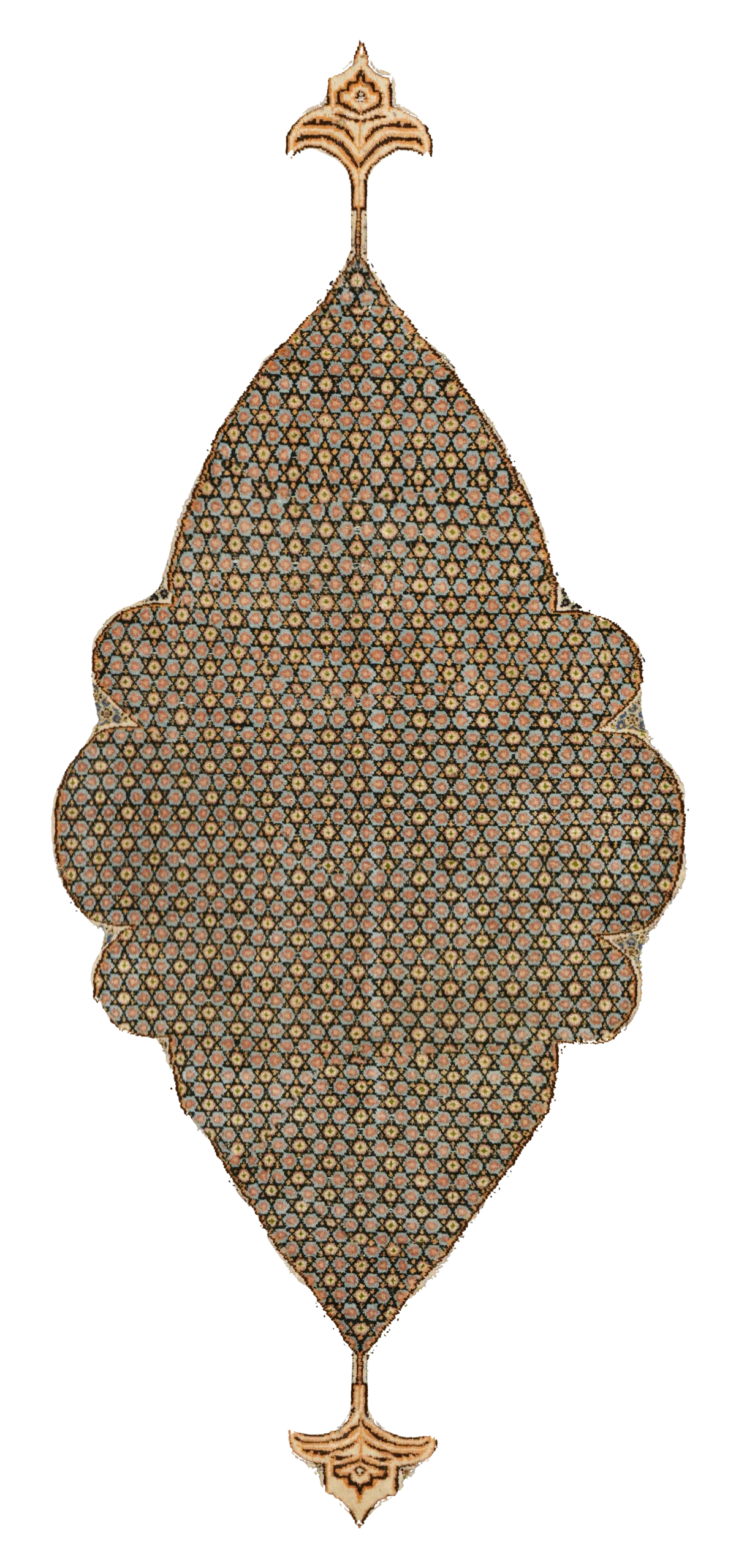 Thumbnail 5 for Persian Heriz Traditional Rug 97168