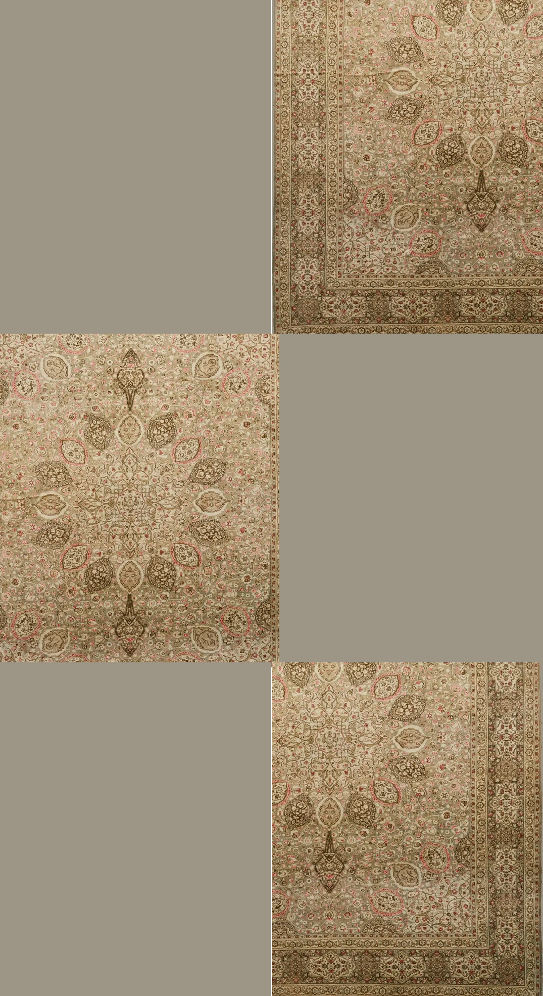 Thumbnail 4 for Persian Kerman Rug 98300
