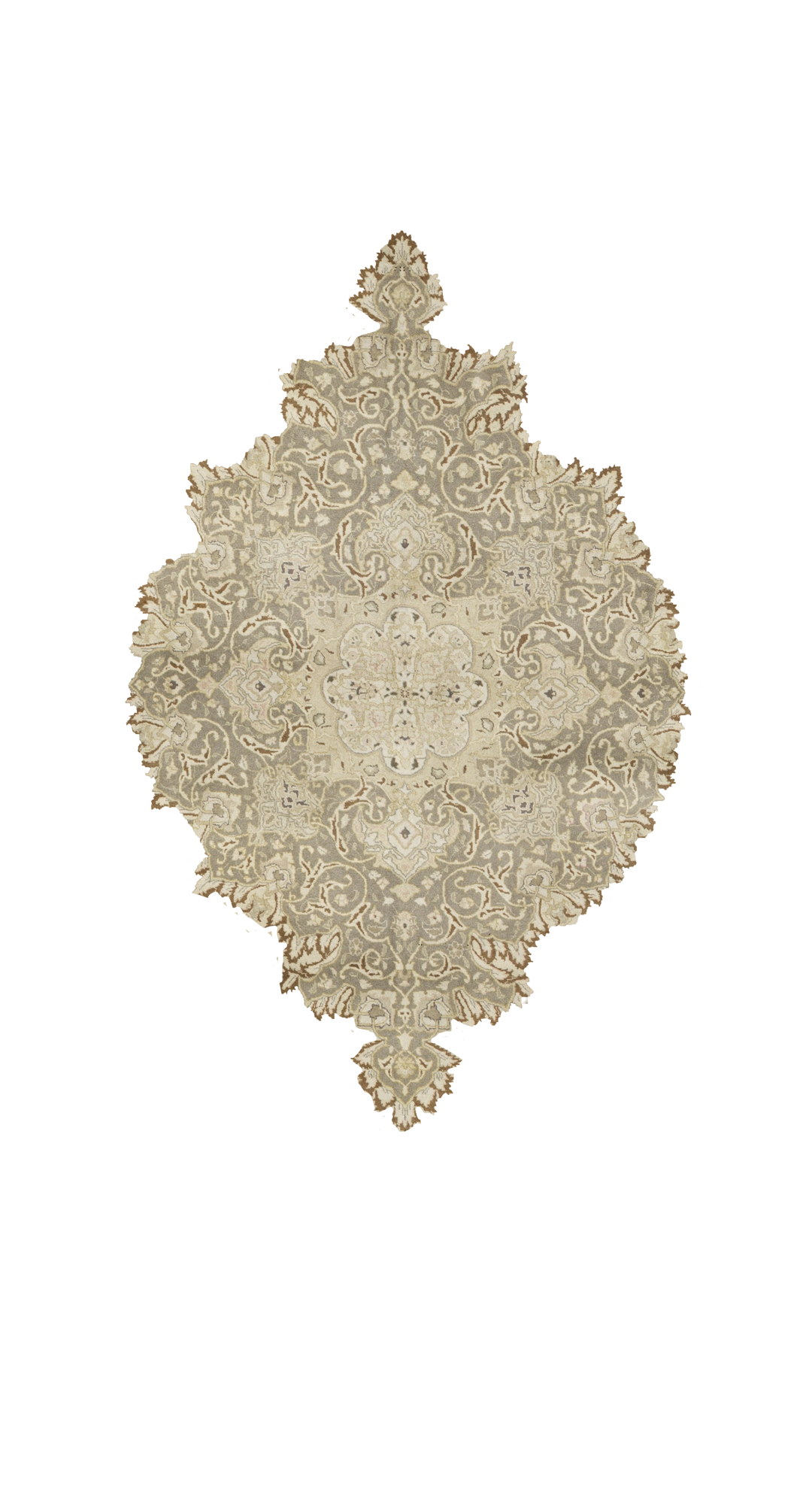 Thumbnail 14 for Antique Persian Tabriz Transitional Rug 10420