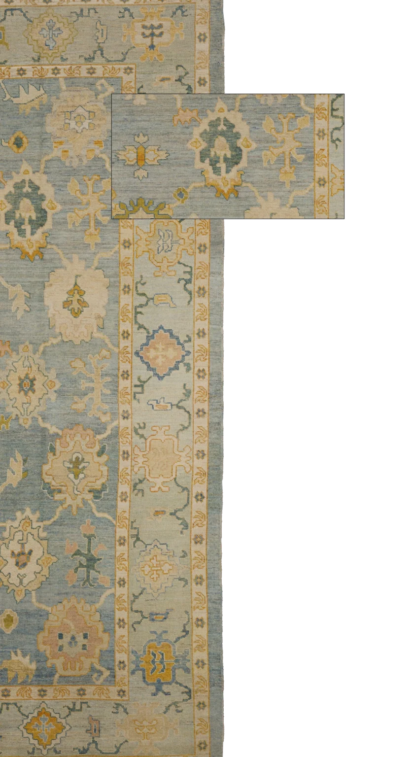 Thumbnail 7 for Turkey Oushak Traditional Rug 98962