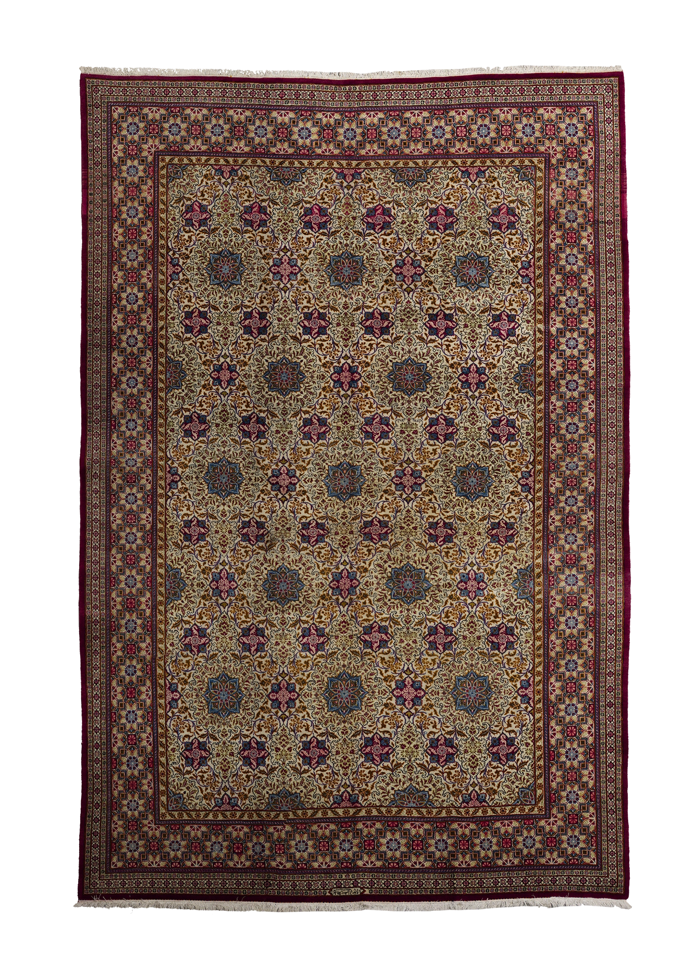 Thumbnail 5 for Persian Kashan Traditional Rug 10322