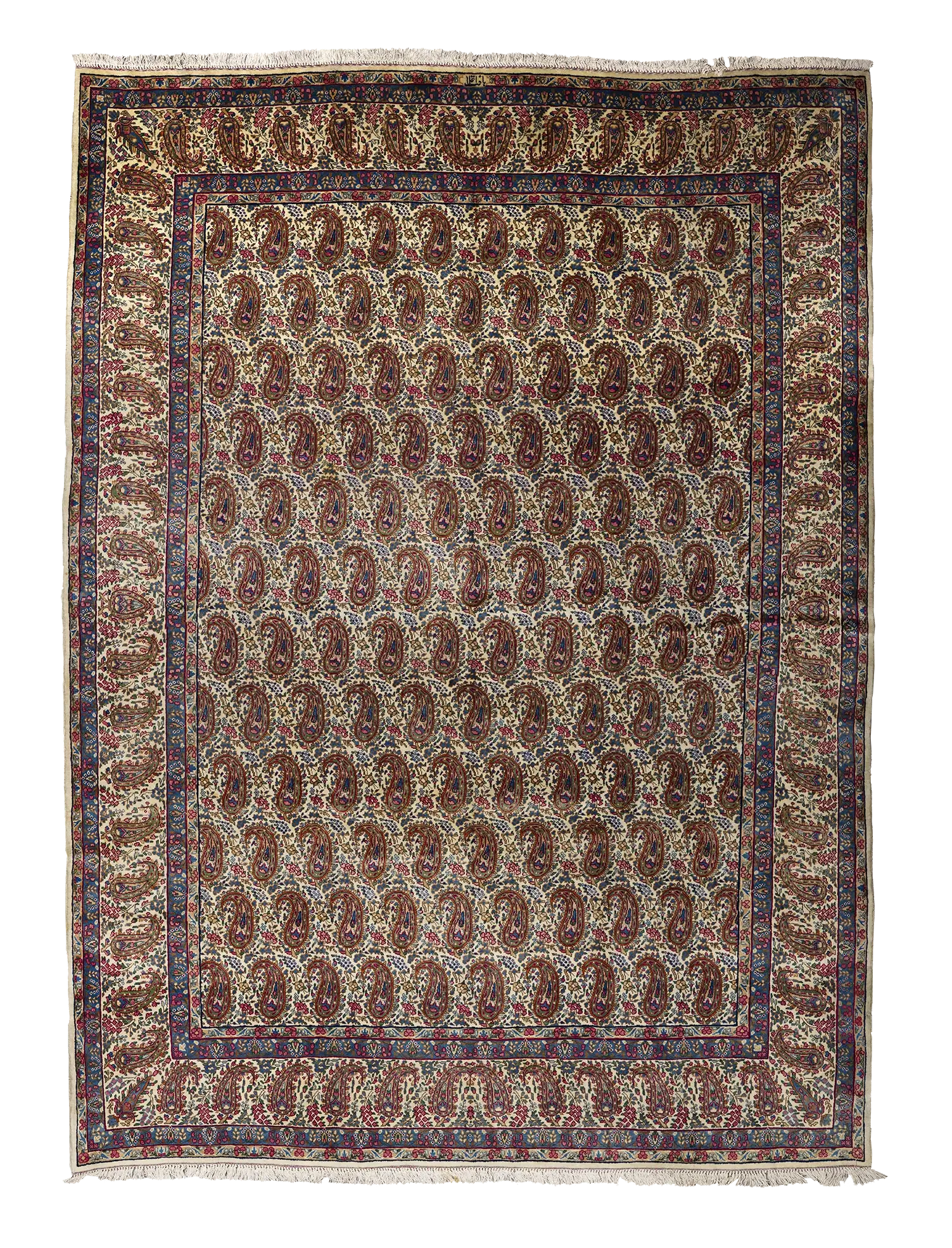 Thumbnail 6 for Antique Persian Yazd Traditional Rug 75301