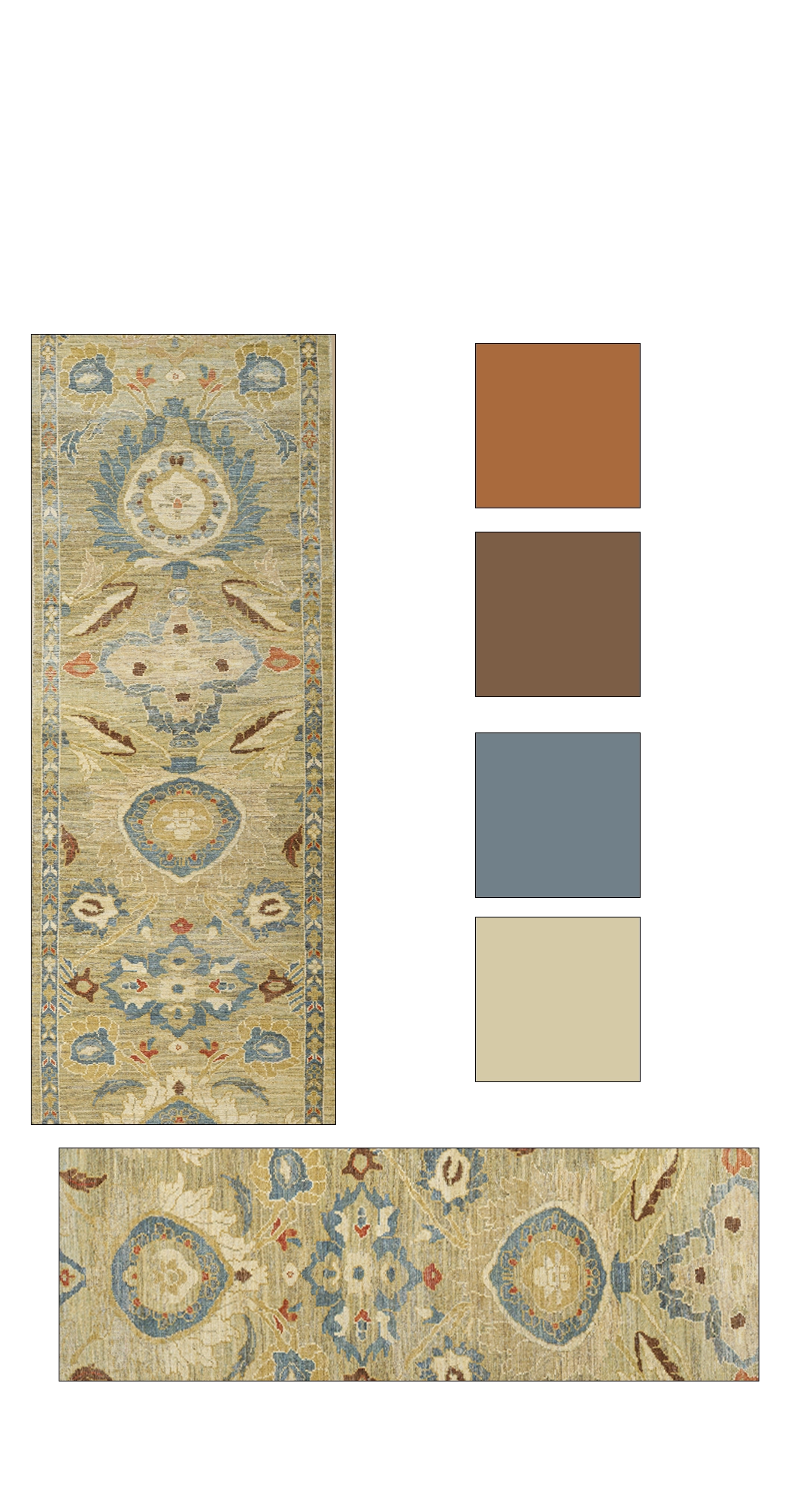 Thumbnail 14 for Turkey Sultanabad Tribal Rug 95974