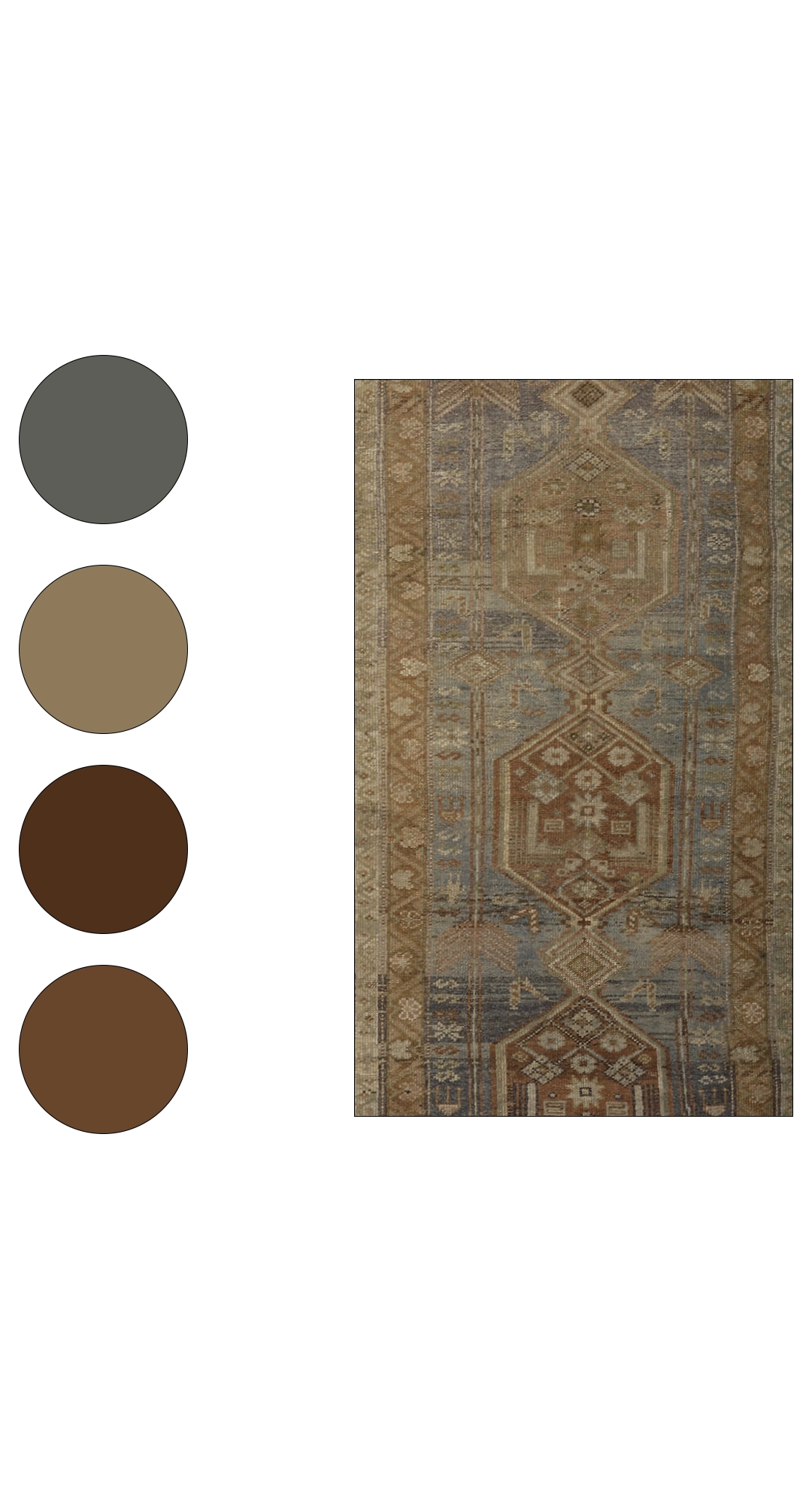 Thumbnail 5 for Turkey Sultanabad Traditional Rug 98606
