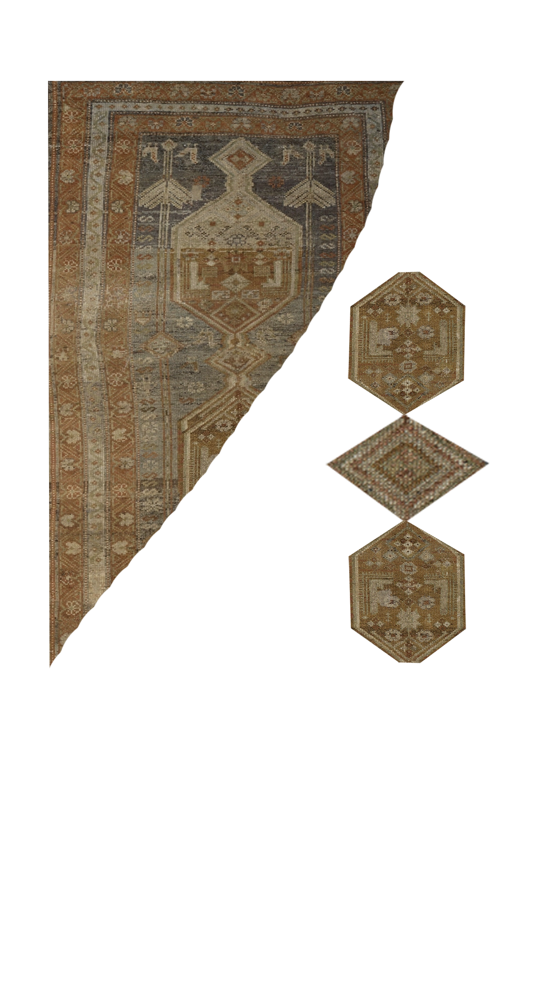 Thumbnail 3 for Turkey Sultanabad Traditional Rug 98606