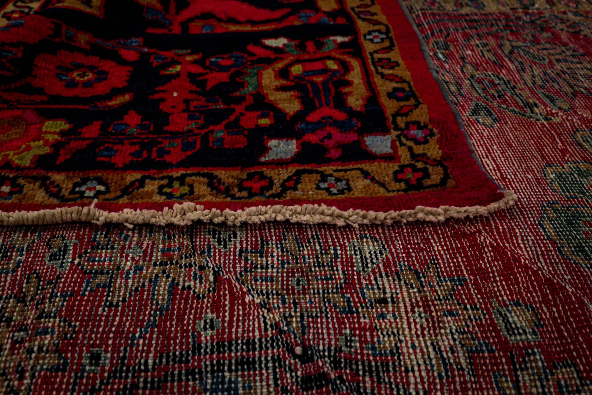 Thumbnail 6 for Antique Persian Mahal Traditional Rug 73933