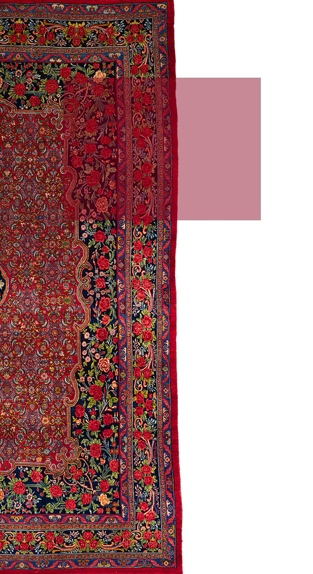 Thumbnail 10 for Antique Persian Bijar Traditional Rug 75440