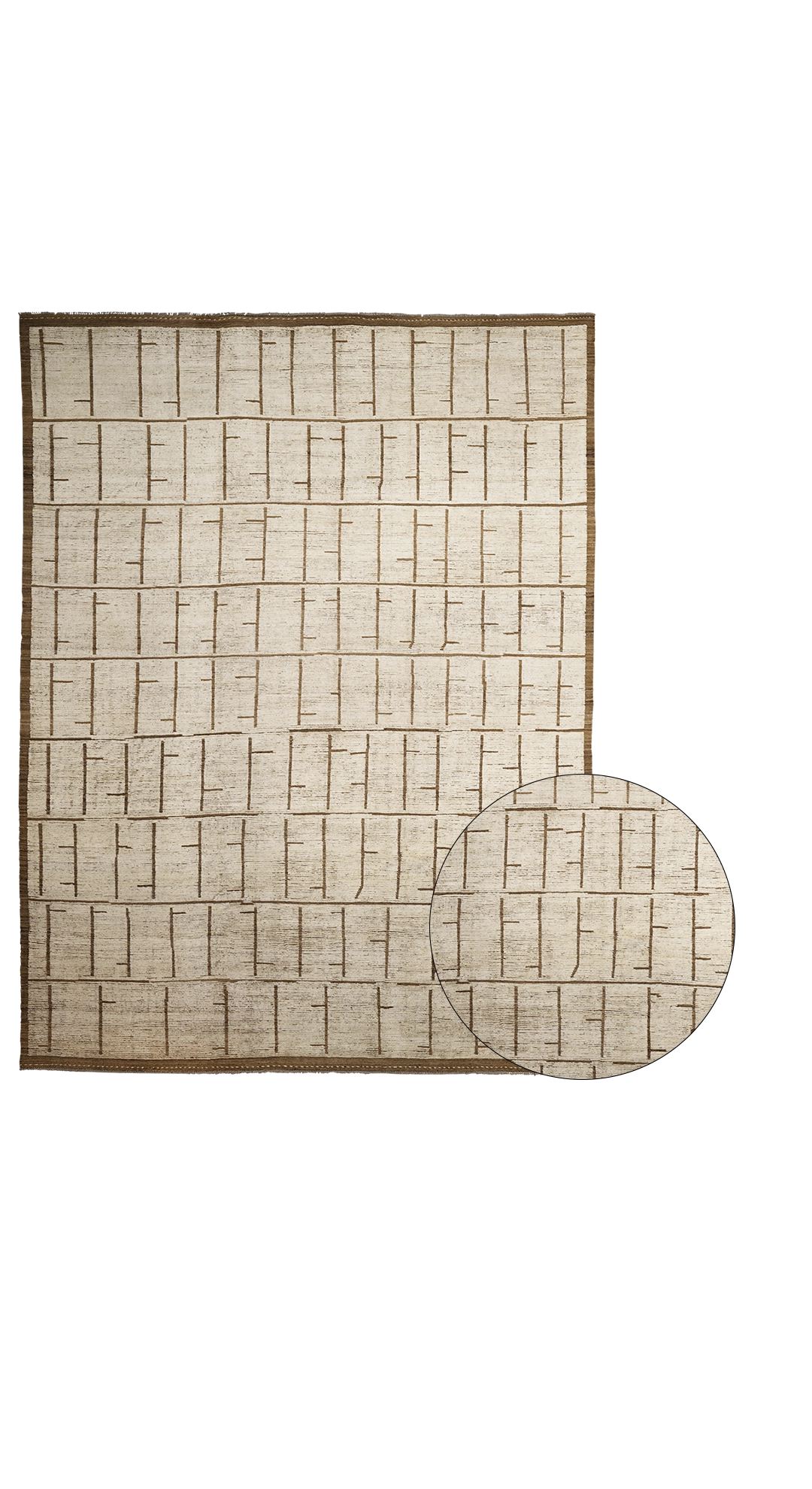 Thumbnail 4 for Afghanistan Moroccan Tribal Rug 98450