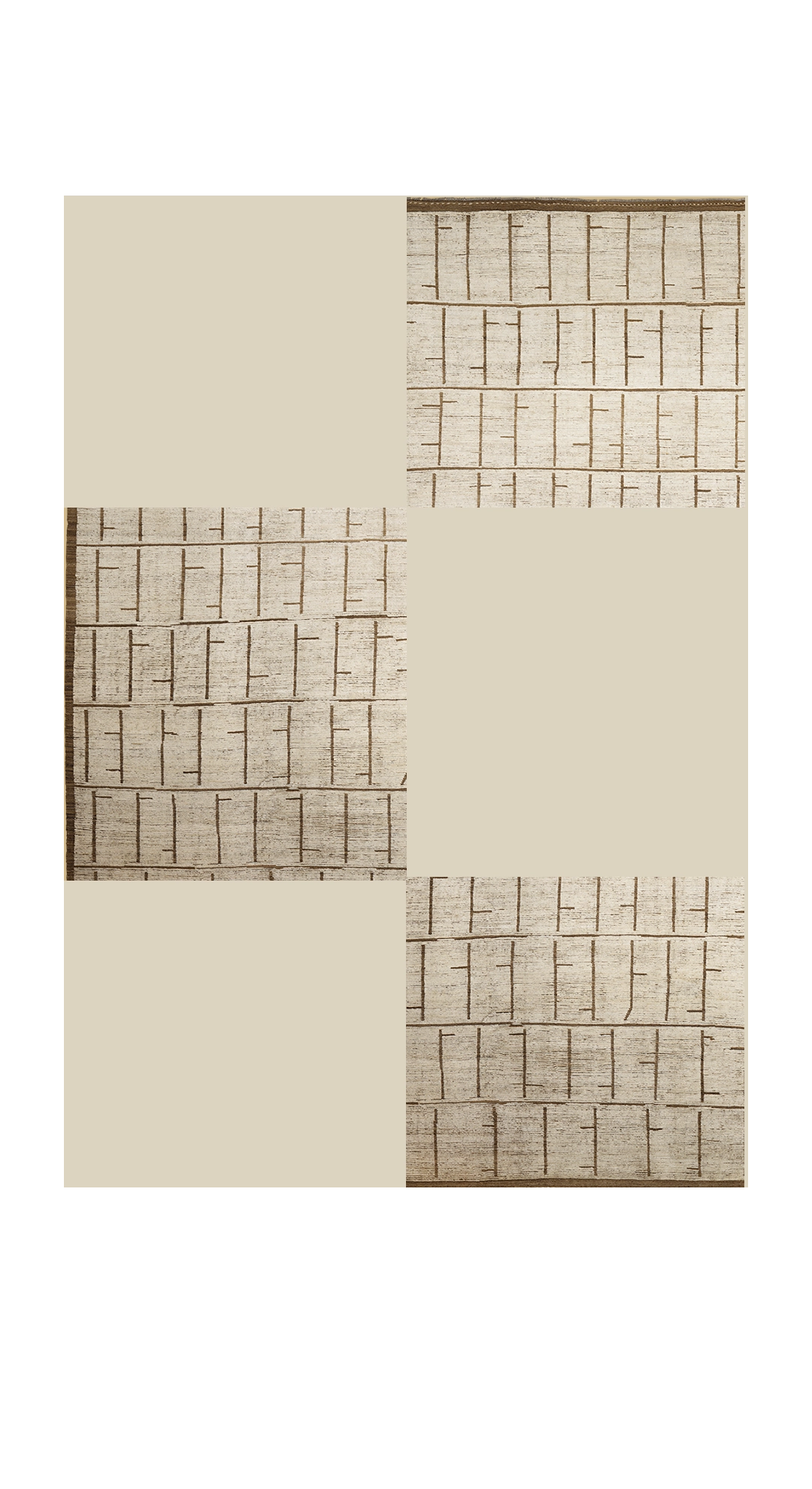 Thumbnail 9 for Afghanistan Moroccan Tribal Rug 98450