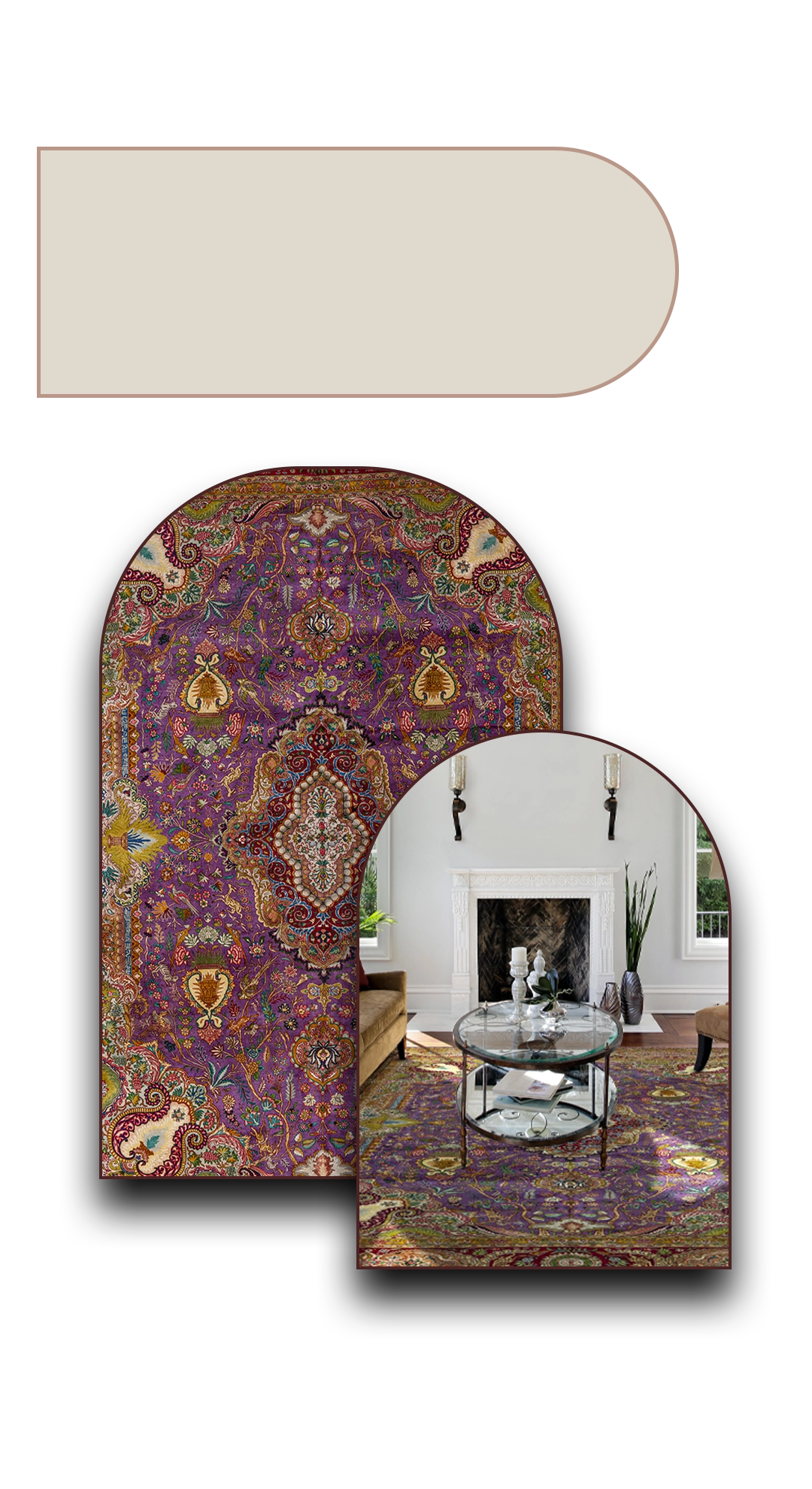 Thumbnail 6 for Persian Tabriz Traditional Rug 97236